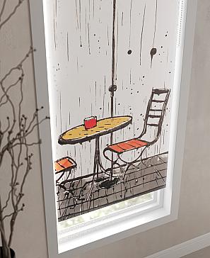 Рулонная штора «Флордо - 28 - ширина 57 см» | фото 3