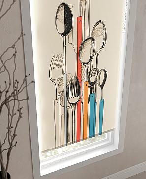 Рулонная штора «Флордо - 30 - ширина 57 см» | фото 3