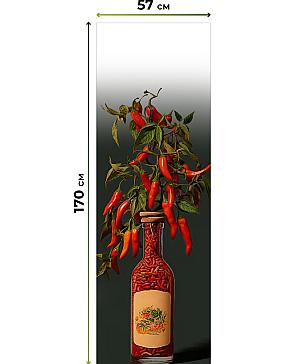 Рулонная штора «Флордо - 34 - ширина 57 см»