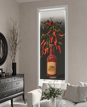 Рулонная штора «Флордо - 34 - ширина 57 см»