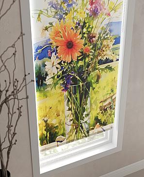 Рулонная штора «Флордо - 38 - ширина 57 см» | фото 3