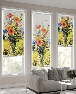 Рулонная штора «Флордо - 38 - ширина 57 см»