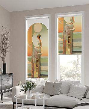 Рулонная штора «Флордо - 40 - ширина 57 см» | фото 2