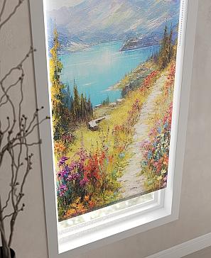 Рулонная штора «Флордо - 48 - ширина 57 см» | фото 3