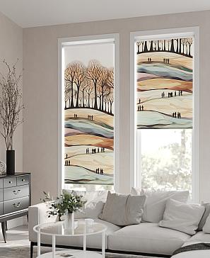 Рулонная штора «Флордо - 53 - ширина 57 см» | фото 2