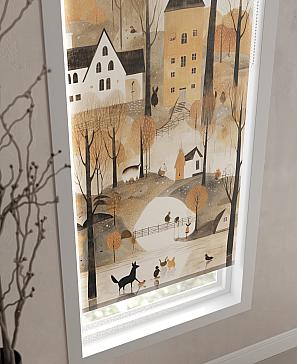 Рулонная штора «Флордо - 55 - ширина 57 см» | фото 3