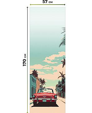 Рулонная штора «Флордо - 57 - ширина 57 см»