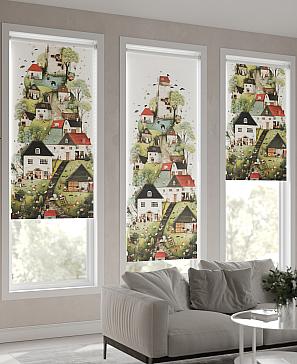 Рулонная штора «Флордо - 58 - ширина 57 см»