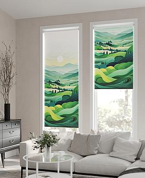 Рулонная штора «Флордо - 61 - ширина 57 см» | фото 2