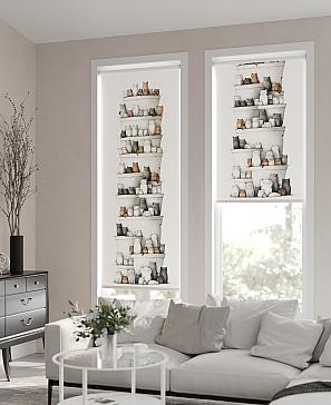 Рулонная штора «Флордо - 70 - ширина 57 см» | фото 2