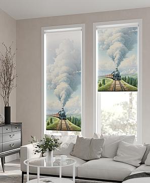 Рулонная штора «Флордо - 71 - ширина 57 см» | фото 2