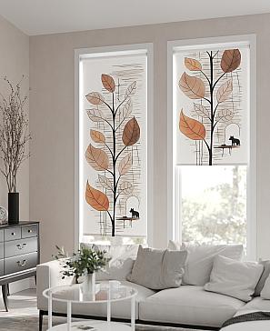 Рулонная штора «Флордо - 75 - ширина 57 см» | фото 2