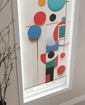 Рулонная штора «Флордо - 85 - ширина 57 см» | фото 3