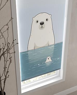 Рулонная штора «Флордо - 86 - ширина 57 см» | фото 3