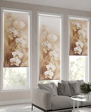 Рулонная штора «Флордо - 92 - ширина 57 см»