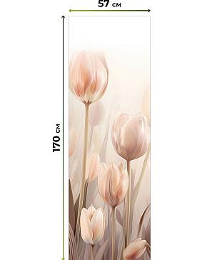 Рулонная штора «Флордо - 93 - ширина 57 см»