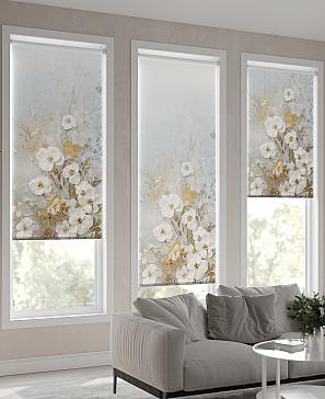 Рулонная штора «Флордо - 94 - ширина 57 см»