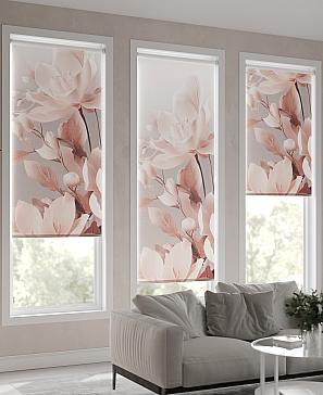 Рулонная штора «Флордо - 96 - ширина 57 см»