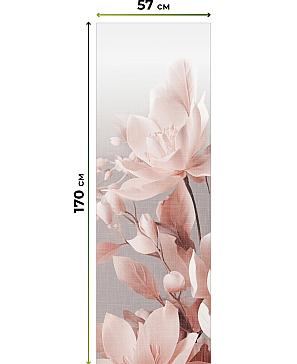 Рулонная штора «Флордо - 96 - ширина 57 см»