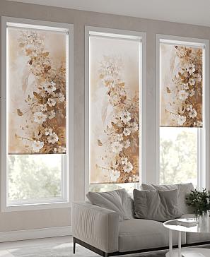 Рулонная штора «Флордо - 97 - ширина 57 см»