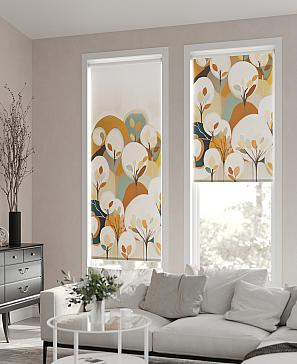 Рулонная штора «Флордо - 103 - ширина 57 см» | фото 2