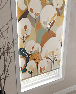 Рулонная штора «Флордо - 103 - ширина 57 см» | фото 3