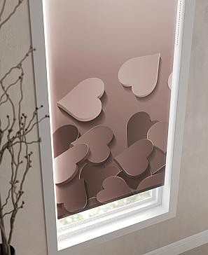 Рулонная штора «Флордо - 107 - ширина 57 см» | фото 3