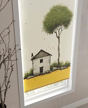 Рулонная штора «Флордо - 109 - ширина 57 см» | фото 3