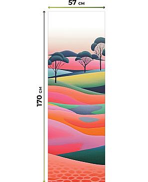 Рулонная штора «Флордо - 111 - ширина 57 см»