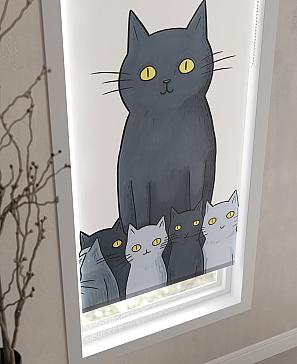 Рулонная штора «Флордо - 114 - ширина 57 см» | фото 3