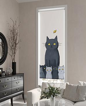 Рулонная штора «Флордо - 114 - ширина 57 см»