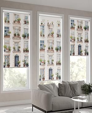 Рулонная штора «Флордо - 115 - ширина 57 см»