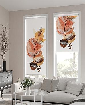 Рулонная штора «Флордо - 116 - ширина 57 см» | фото 2