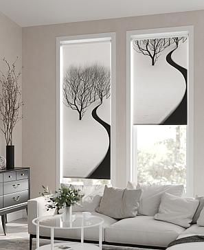 Рулонная штора «Флордо - 117 - ширина 57 см» | фото 2