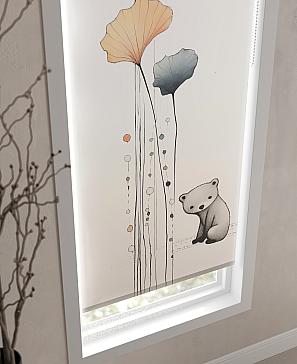 Рулонная штора «Флордо - 119 - ширина 57 см» | фото 3