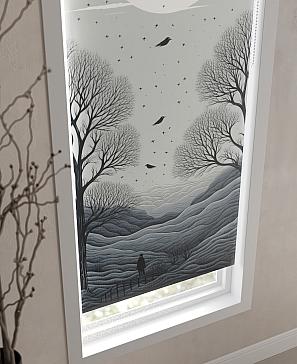 Рулонная штора «Флордо - 121 - ширина 57 см» | фото 3