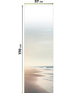 Рулонная штора «Флордо - 129 - ширина 57 см»