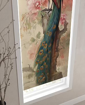 Рулонная штора «Флордо - 141 - ширина 57 см» | фото 3