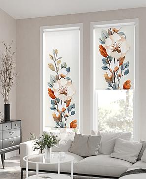 Рулонная штора «Флордо - 143 - ширина 57 см» | фото 2