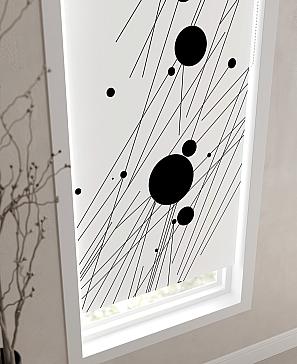 Рулонная штора «Флордо - 144 - ширина 57 см» | фото 3