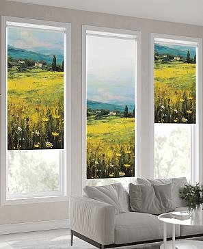 Рулонная штора «Флордо - 148 - ширина 57 см»