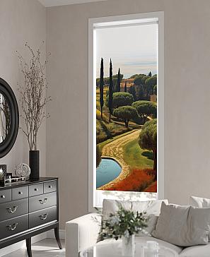 Рулонная штора «Флордо - 152 - ширина 57 см»