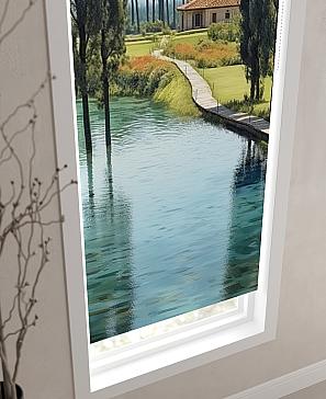 Рулонная штора «Флордо - 153 - ширина 57 см» | фото 3