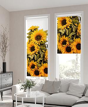 Рулонная штора «Флордо - 157 - ширина 57 см» | фото 2