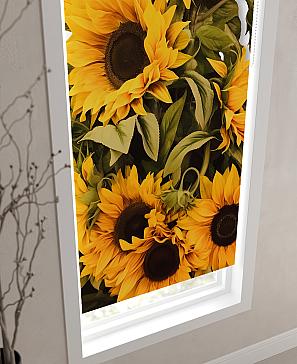 Рулонная штора «Флордо - 157 - ширина 57 см» | фото 3