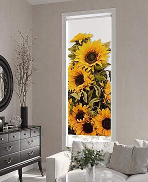 Рулонная штора «Флордо - 157 - ширина 57 см»