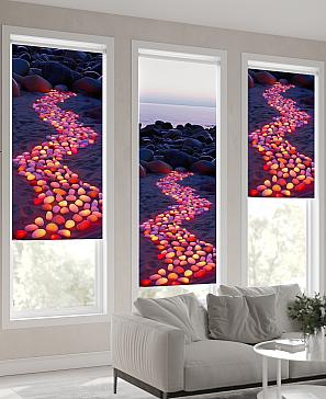 Рулонная штора «Флордо - 159 - ширина 57 см»