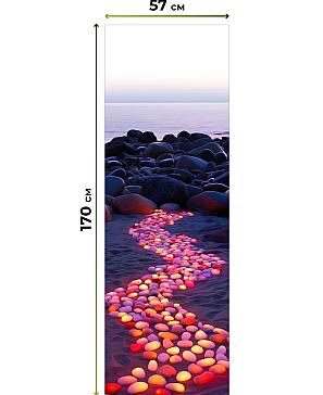 Рулонная штора «Флордо - 159 - ширина 57 см»