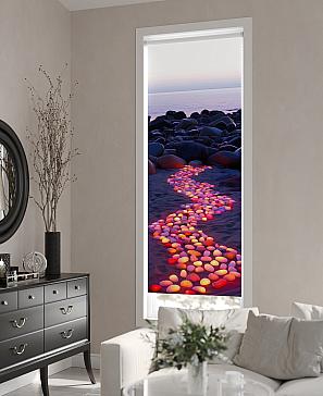 Рулонная штора «Флордо - 159 - ширина 57 см»