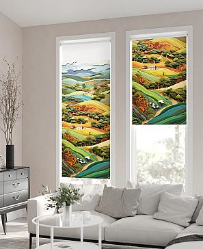 Рулонная штора «Флордо - 160 - ширина 57 см» | фото 2